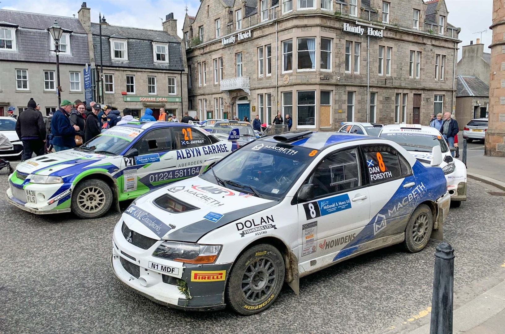 Elgin co-driver Dan Forsyth will be in action at the Speyside Stages.